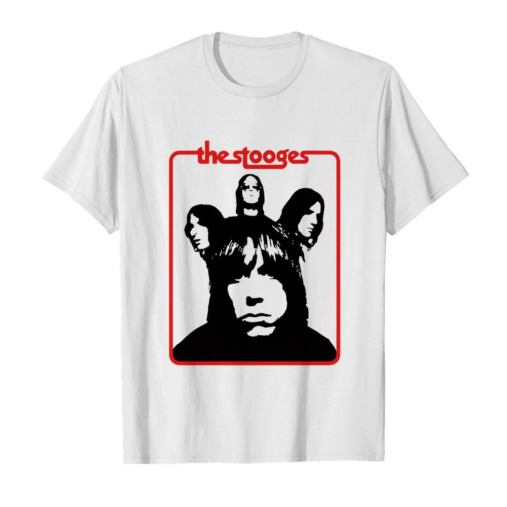 The stooges iggy pop rock band shirt