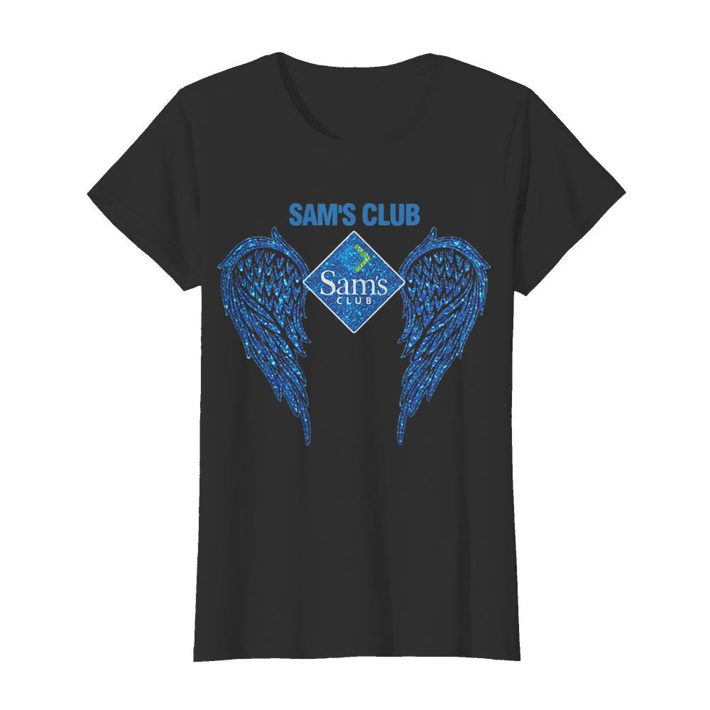 The wings sam’s club logo diamond  Classic Women's T-shirt