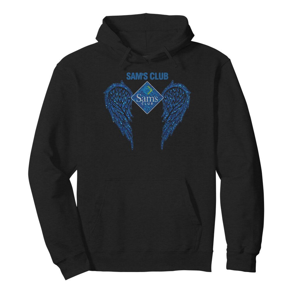 The wings sam’s club logo diamond  Unisex Hoodie