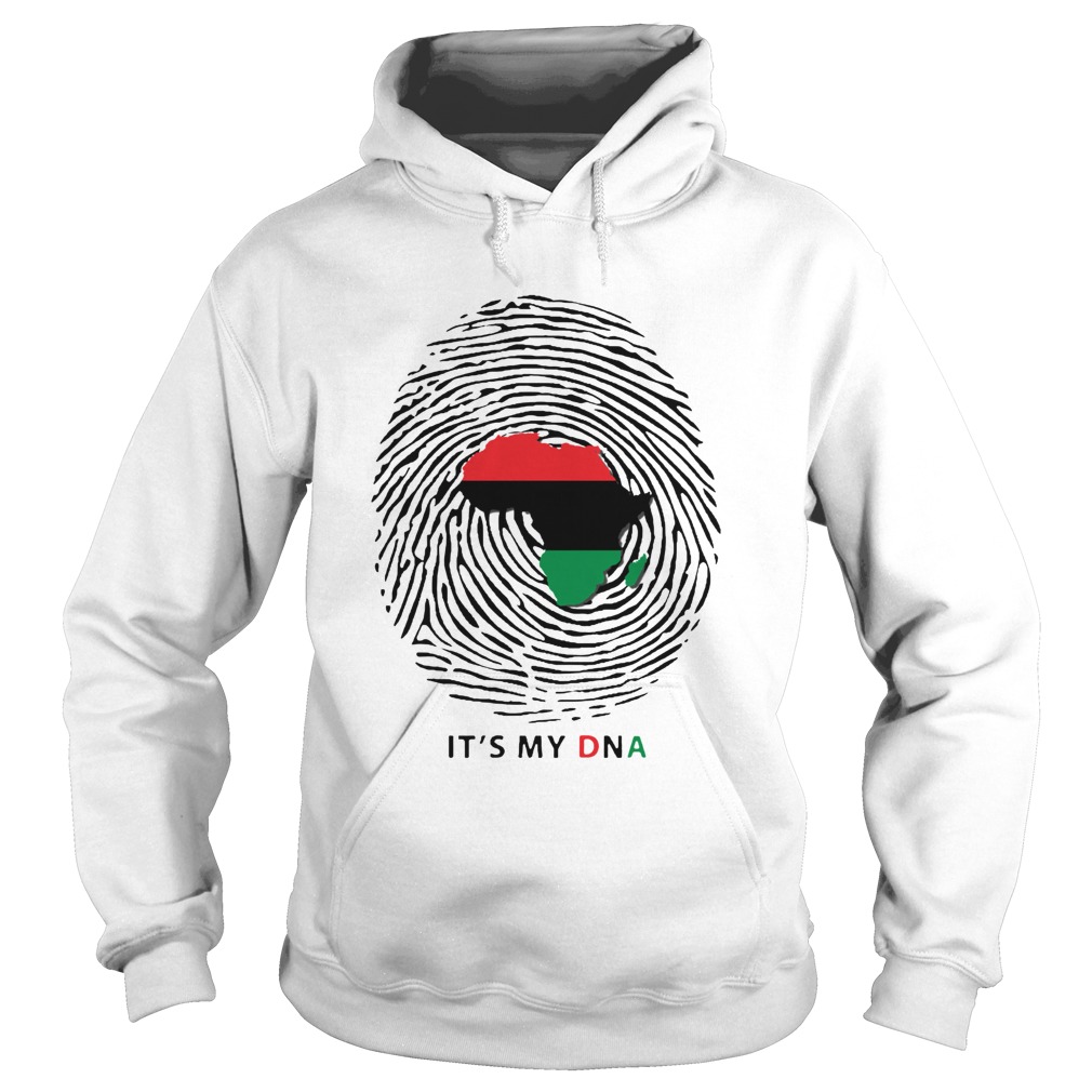 Top PanAfrican Flag Its My DNA  Hoodie