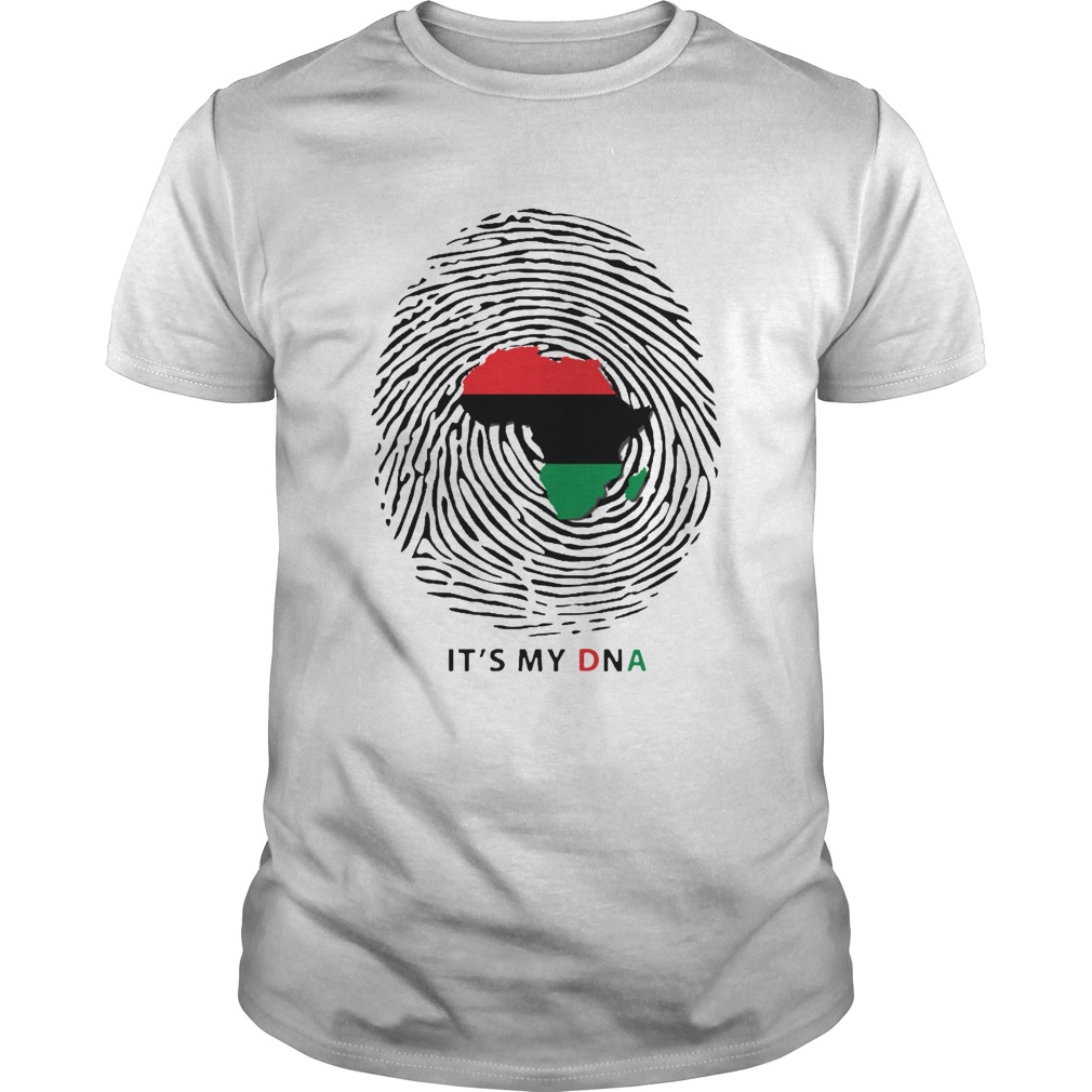 Top PanAfrican Flag Its My DNA  Unisex