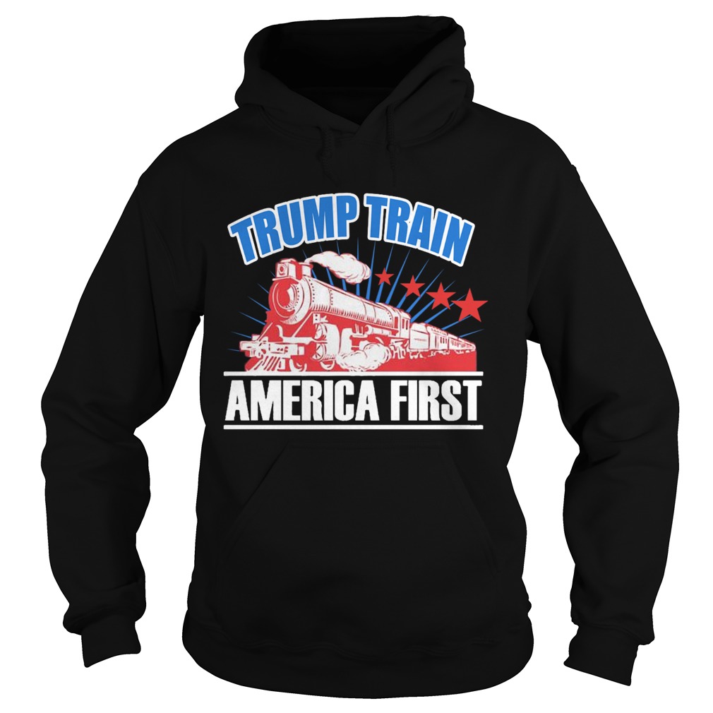 Trump Train America First  Hoodie