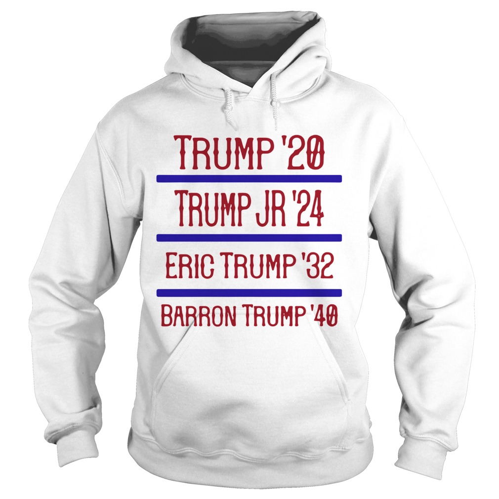 Trump20 Trump Jr24 Eric Trump32 Barron Trump40  Hoodie