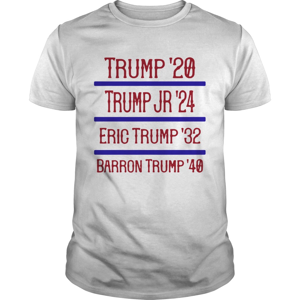 Trump20 Trump Jr24 Eric Trump32 Barron Trump40  Unisex