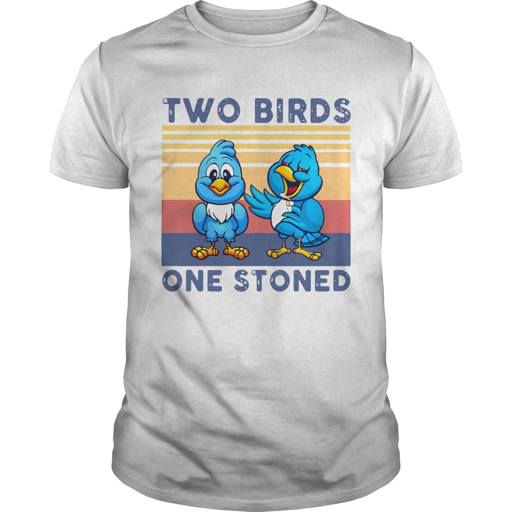 Two Birds One Stoned Vintage shirt