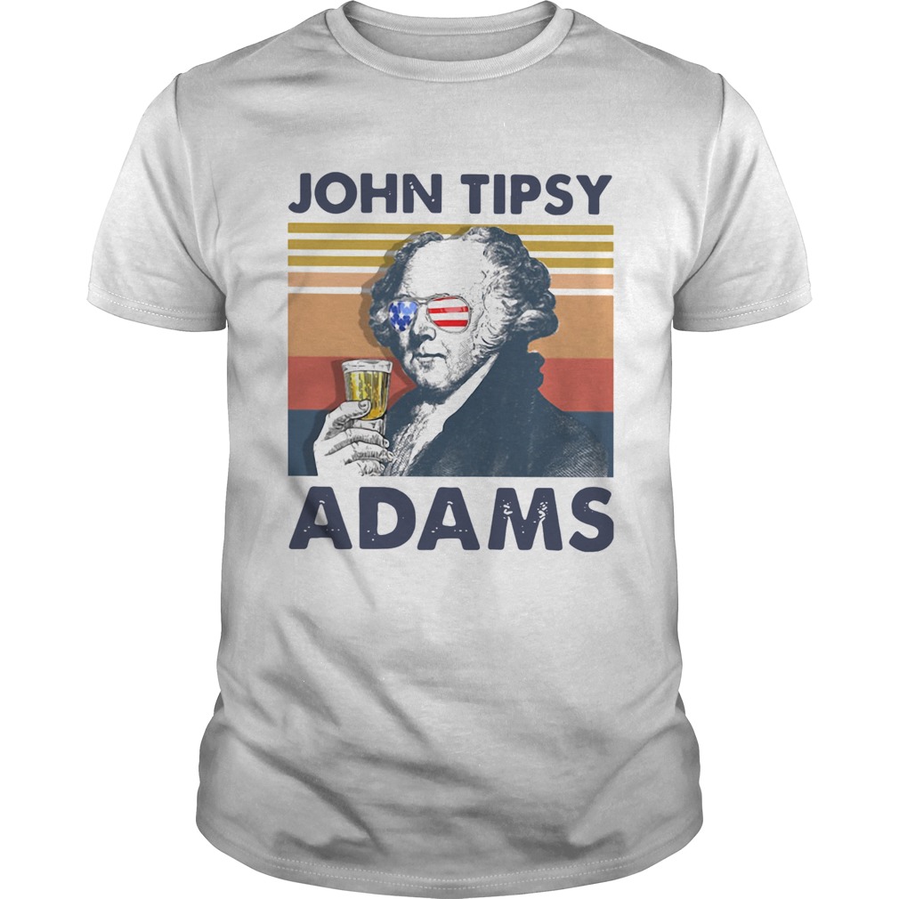 US Drink John Tipsy Adams Vintage shirt