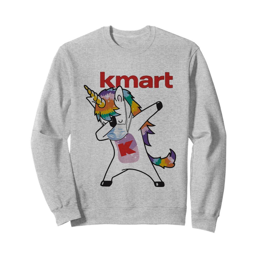 Unicorn mask kmart logo  Unisex Sweatshirt