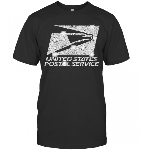 United States Postal Service Logo Diamond T-Shirt