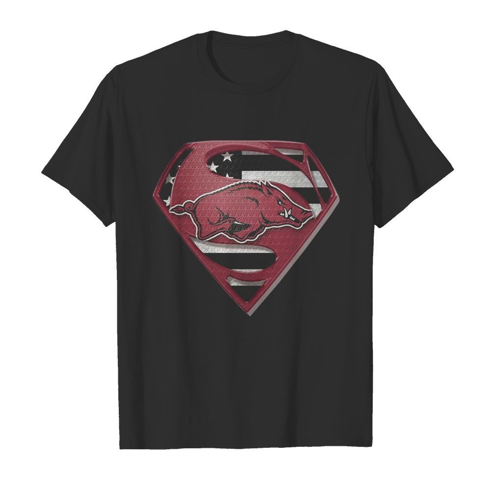 University Of Arkansas Hog Superman  Classic Men's T-shirt