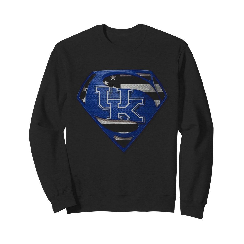 University Of Kentucky Superman  Unisex Sweatshirt