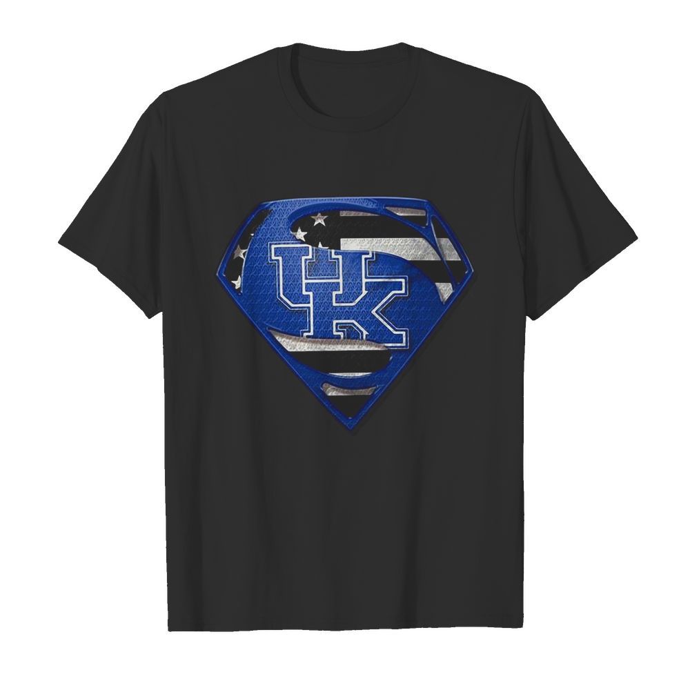 University Of Kentucky Superman  Classic Men's T-shirt