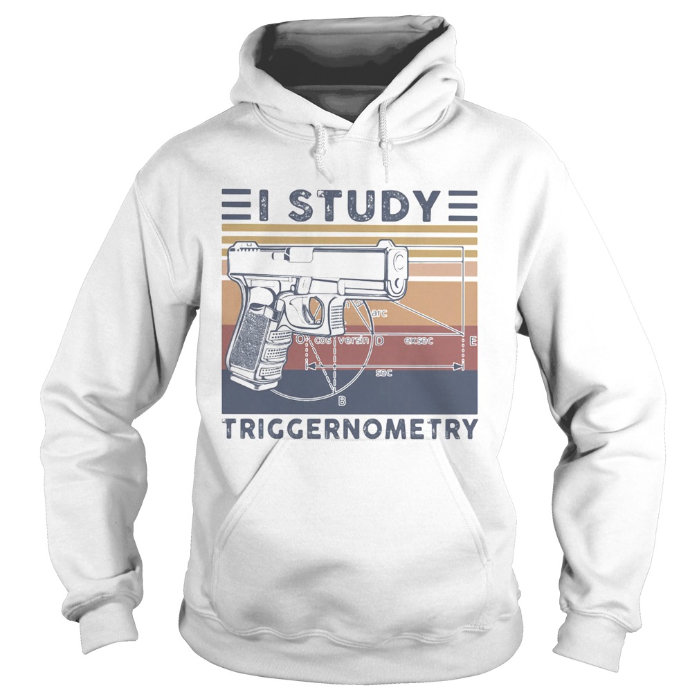 Vintage I Study Triggernometry  Hoodie