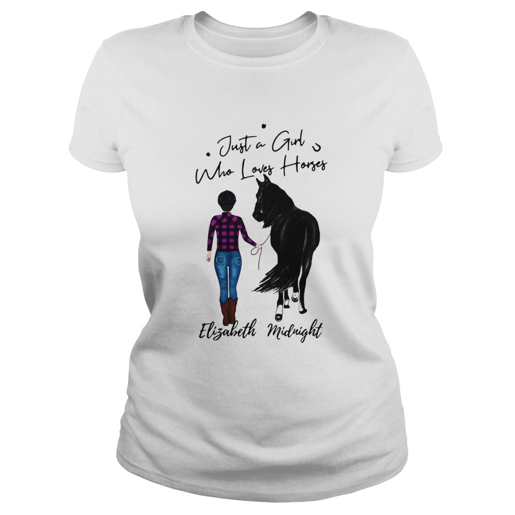 Walking With Horse Customized  Classic Ladies