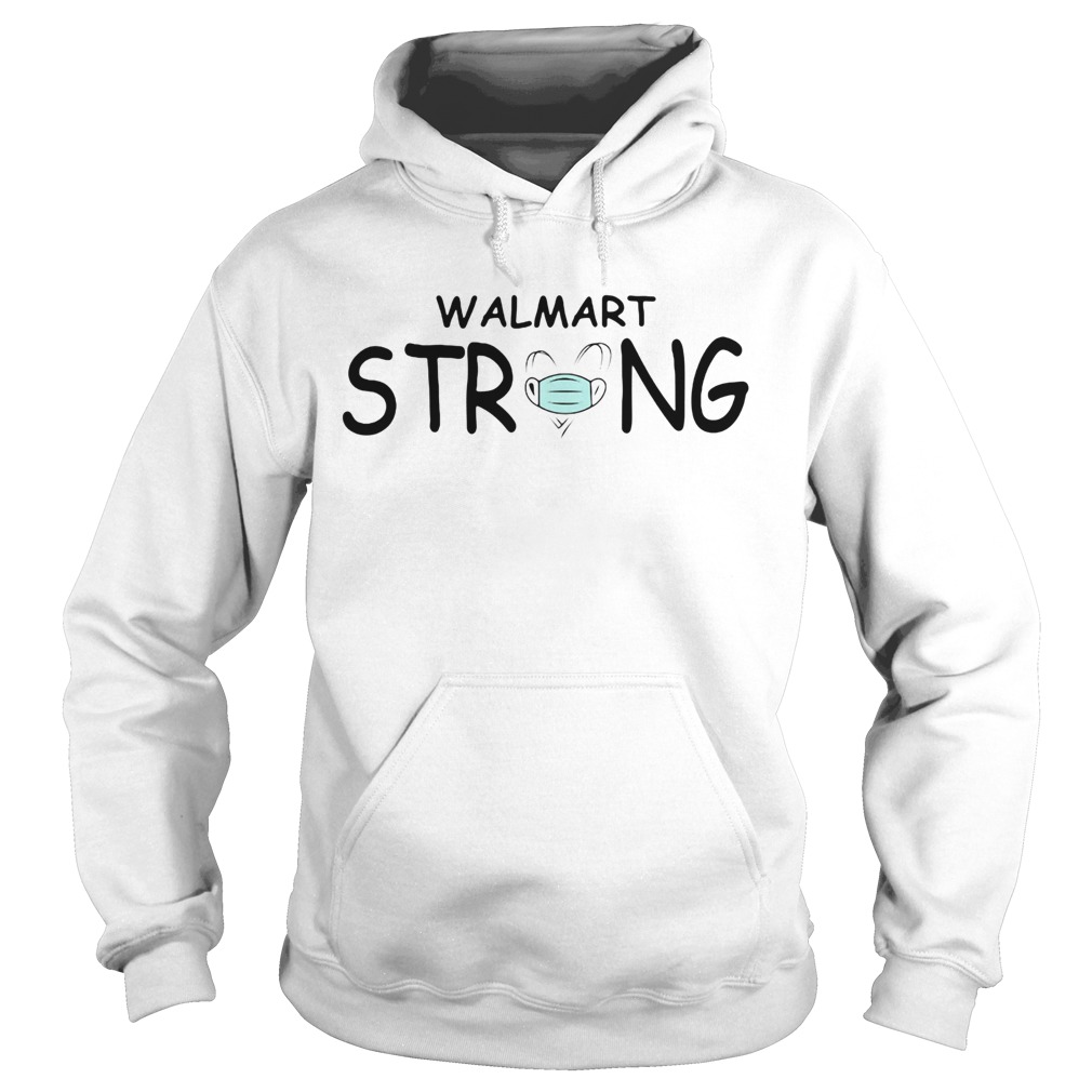 Walmart strong mask heart  Hoodie