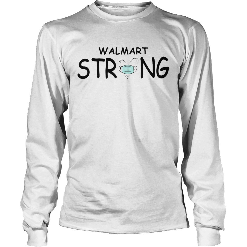 Walmart strong mask heart  Long Sleeve