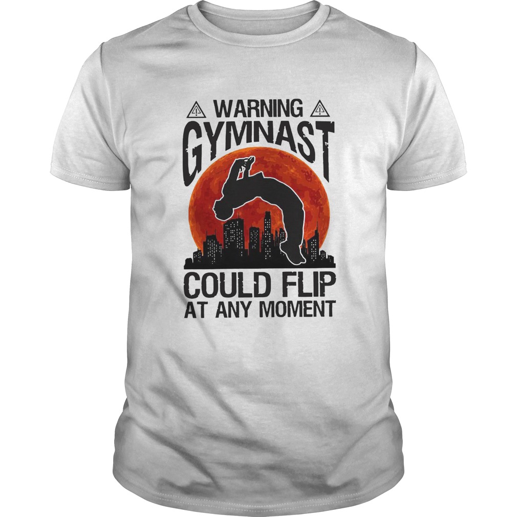 Warning Gymnast Could Flip At Any Moment shirt