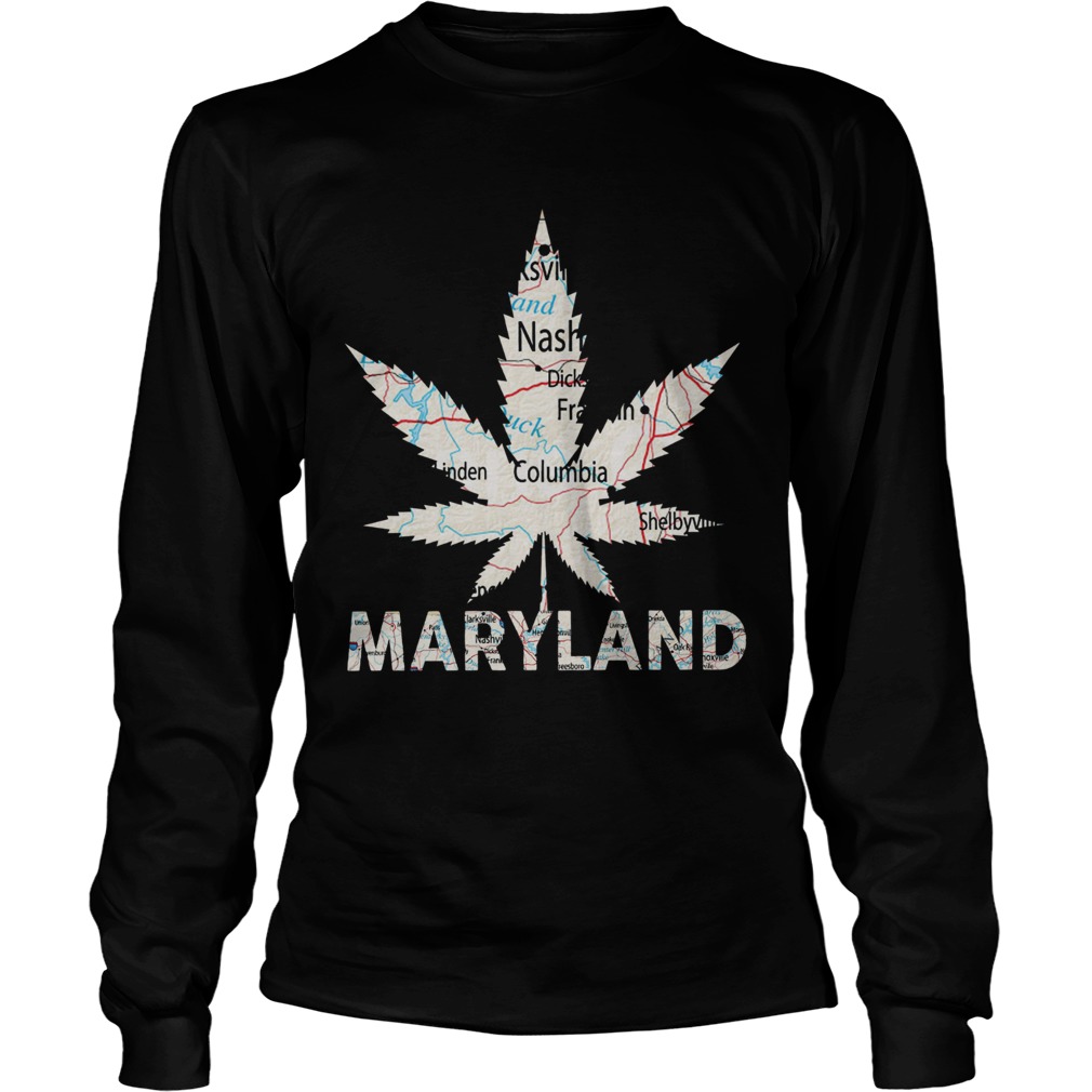 Weed Maryland  Long Sleeve