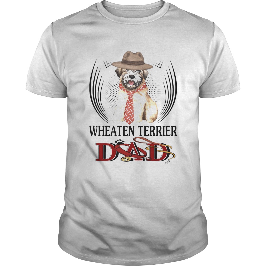 Wheaten terrier dad paw shirt