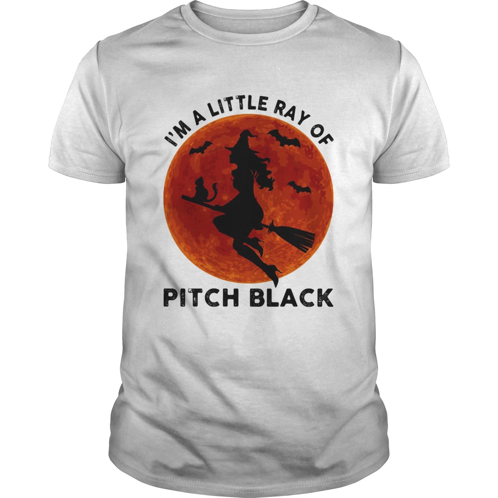 Witch Im a little ray of sunset shirt