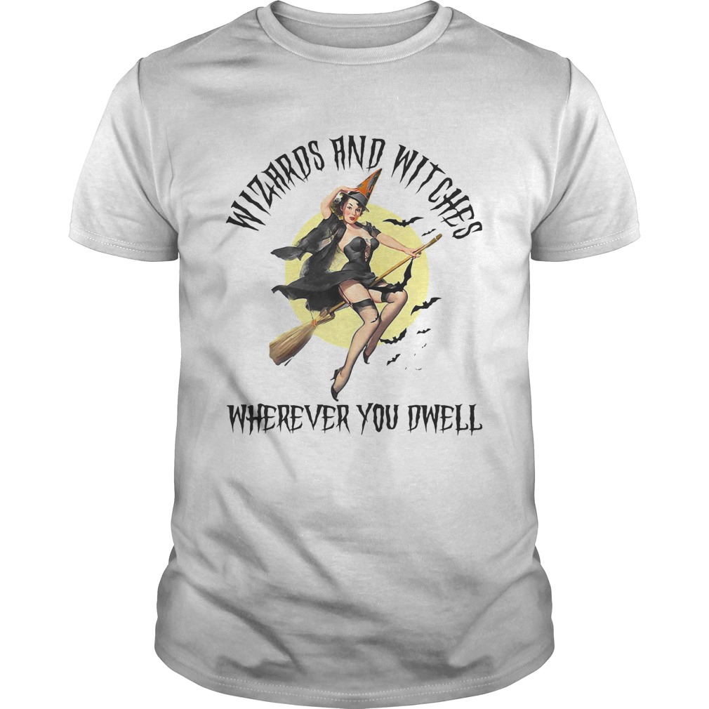 Witch wizard and witches wherever you dwell moon  Unisex