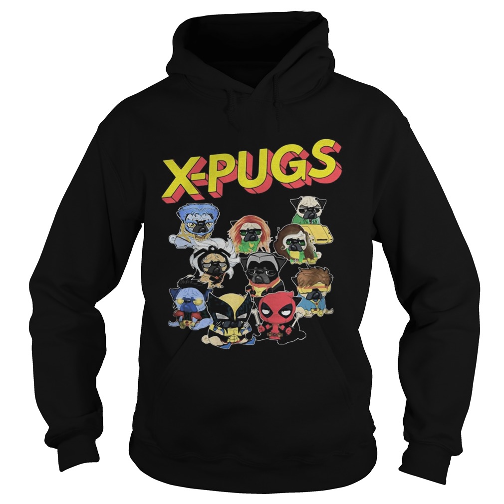 X pugs character cartoon  Hoodie