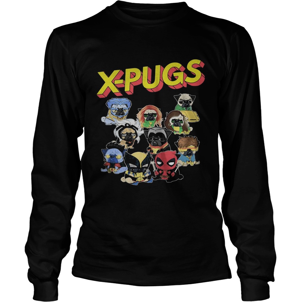 X pugs character cartoon  Long Sleeve