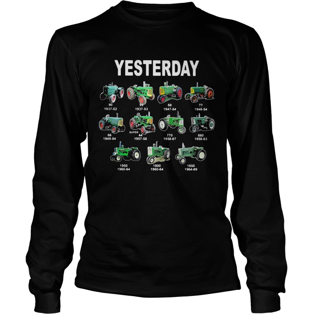 Yesterday Car Plows Green  Long Sleeve