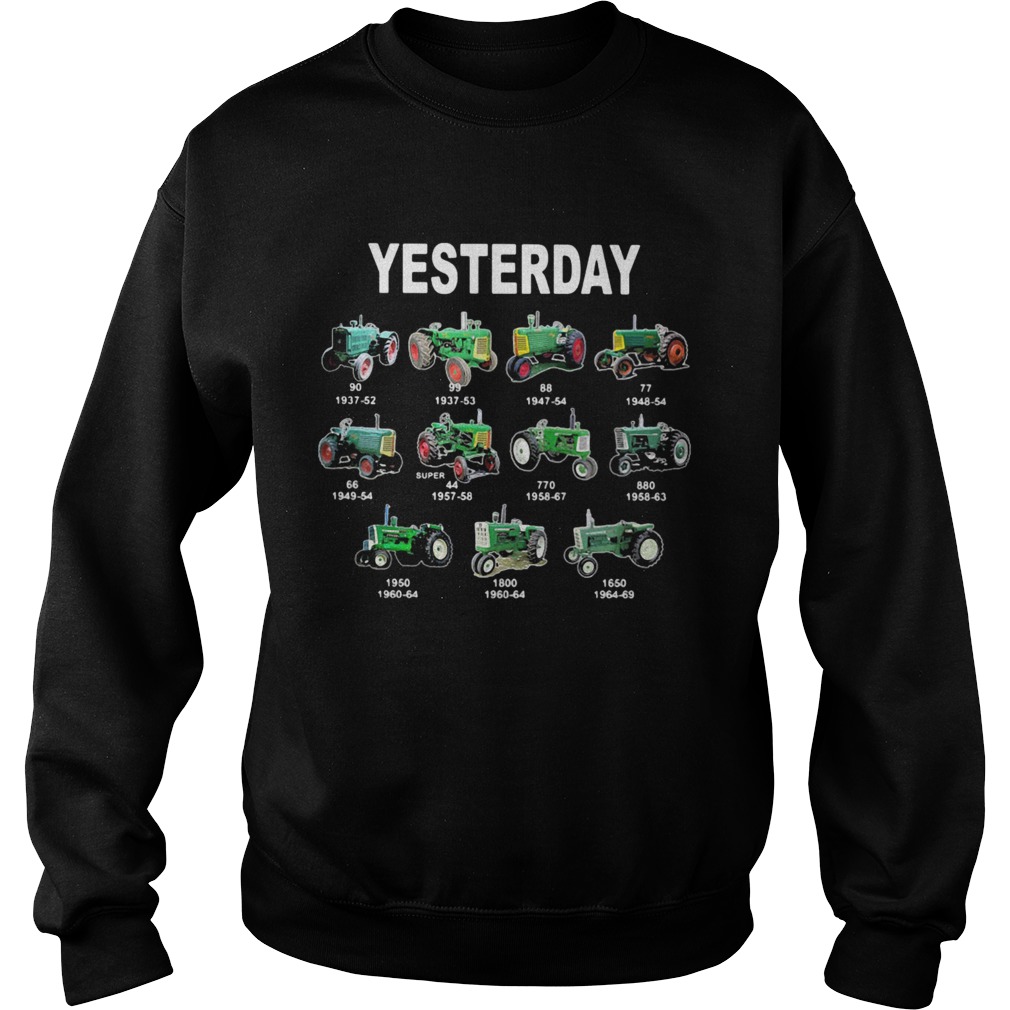 Yesterday Car Plows Green  Sweatshirt