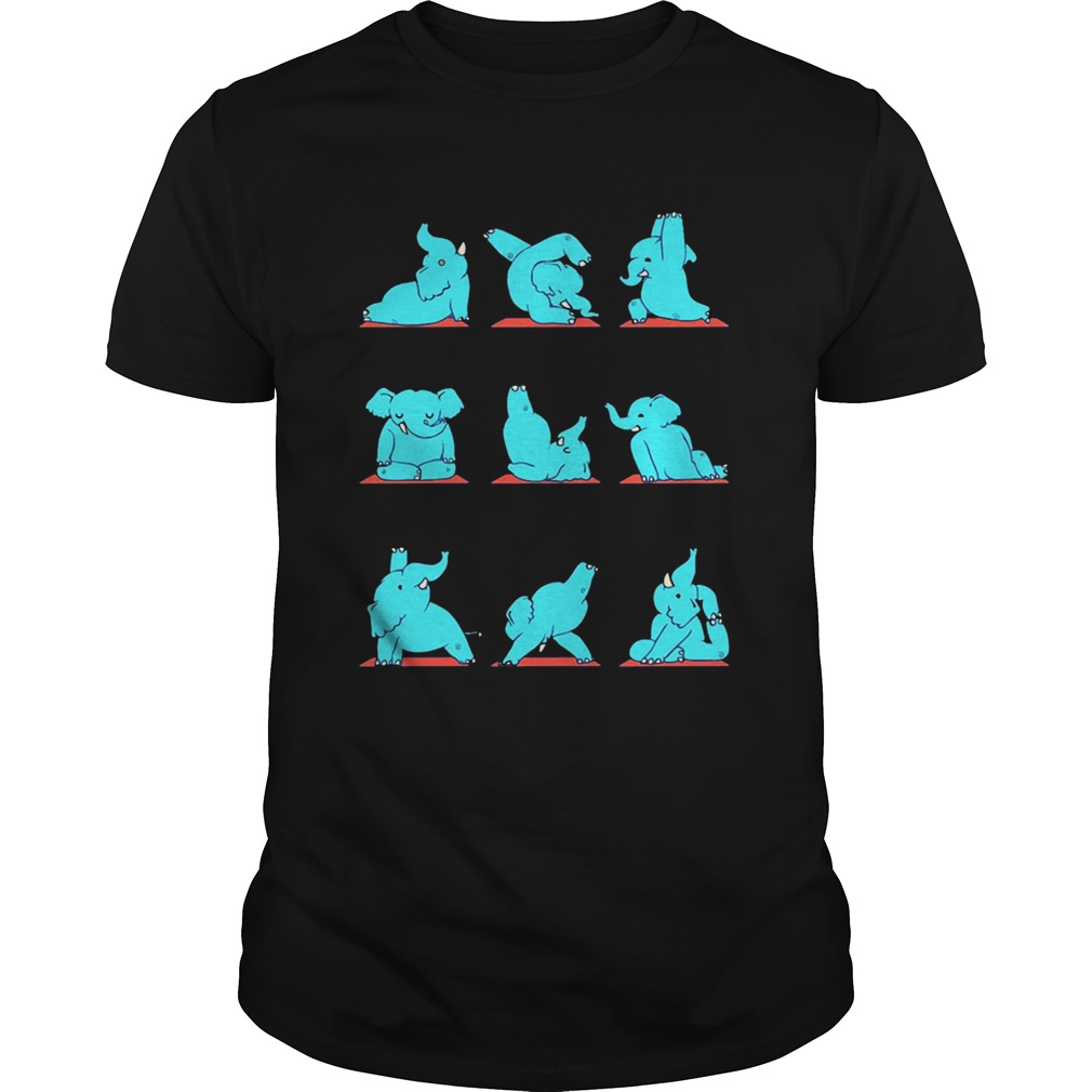 Yoga Elephants shirt