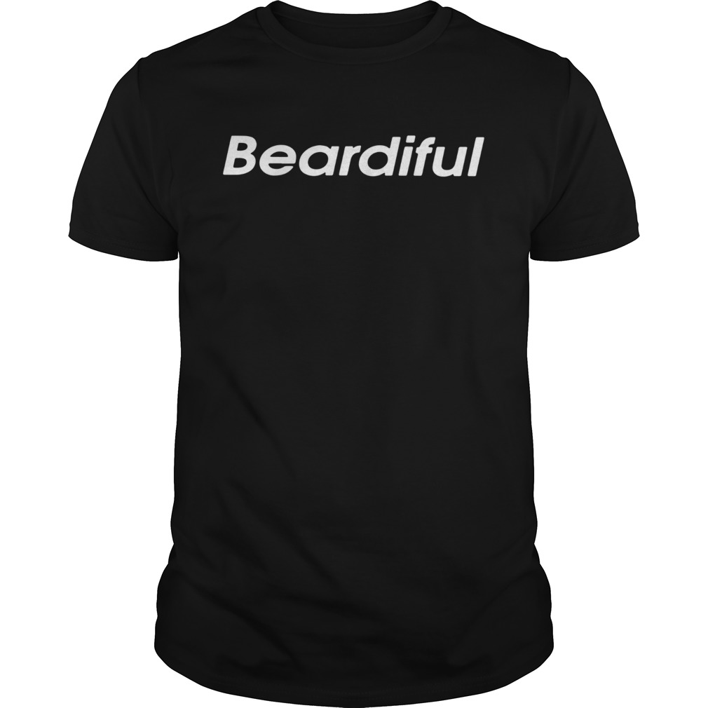 beardiful black shirt