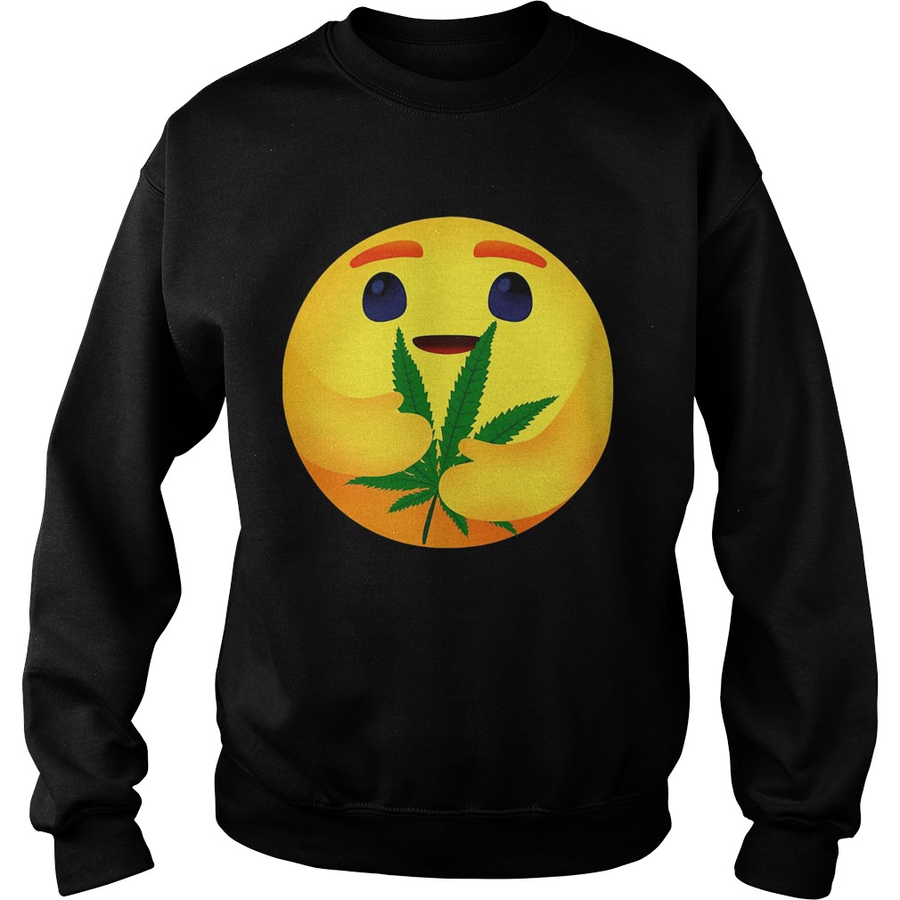 icon hug weed  Sweatshirt