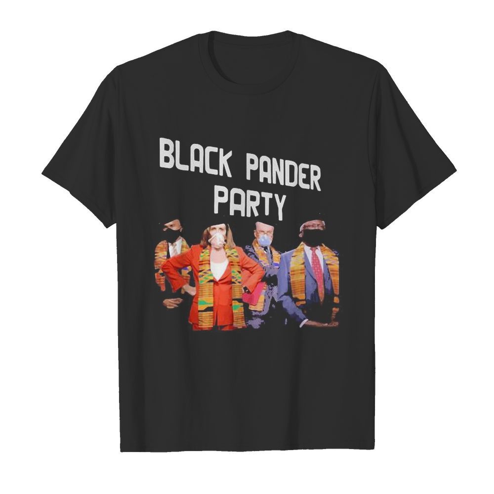 lack pander party mask shirt