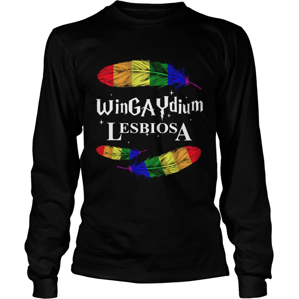 lgbt wingaydium lesbiosa  Long Sleeve