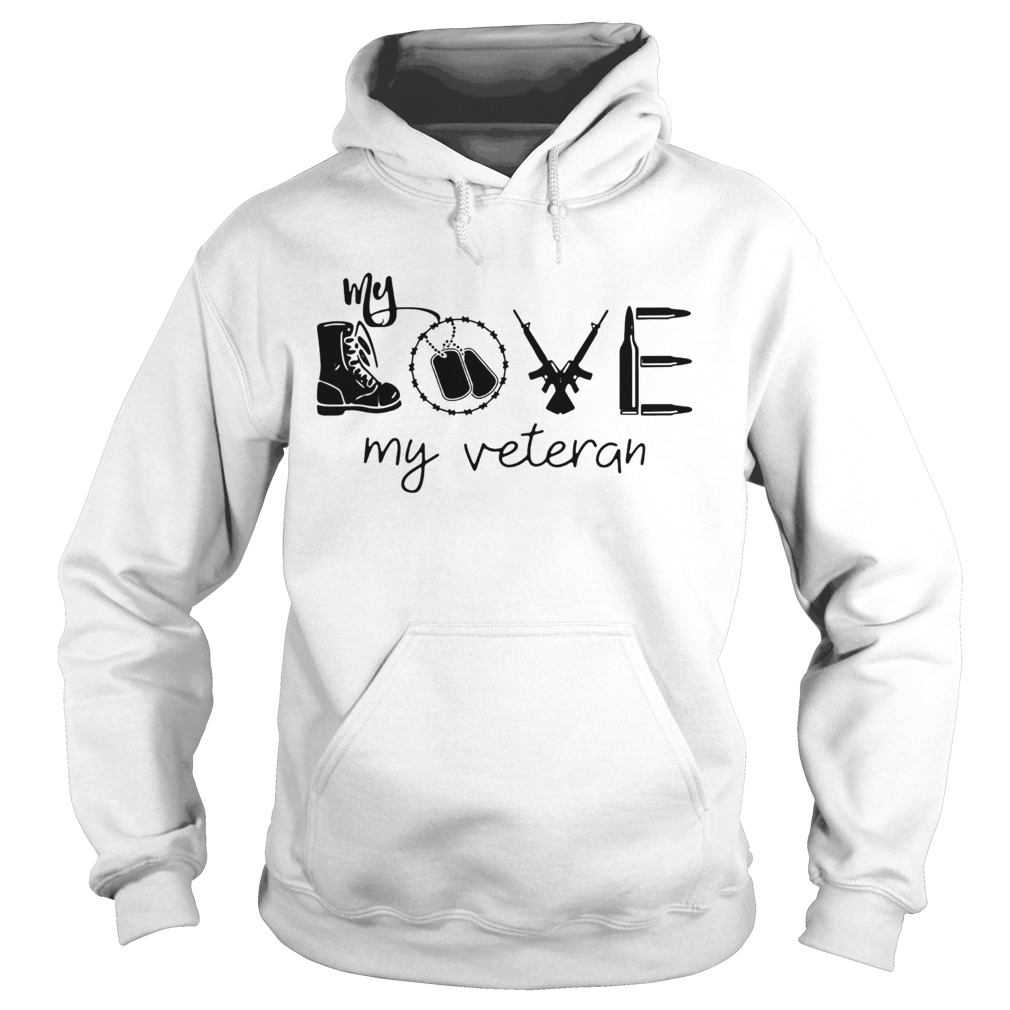 love my veteran 2020  Hoodie