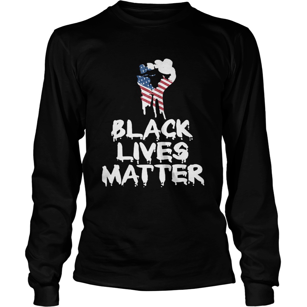 ndependence day black lives matter  Long Sleeve