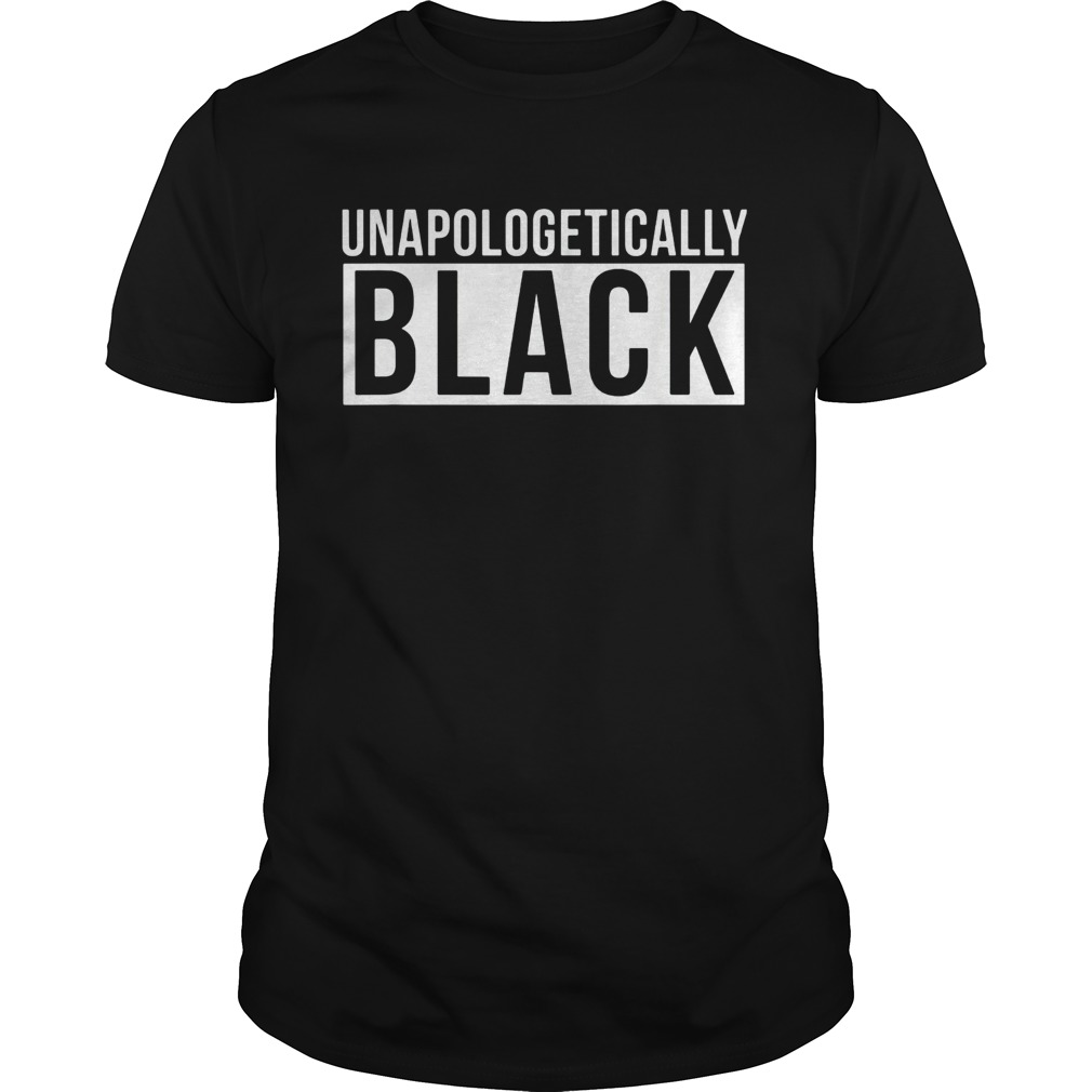 unapologetically black line  Unisex