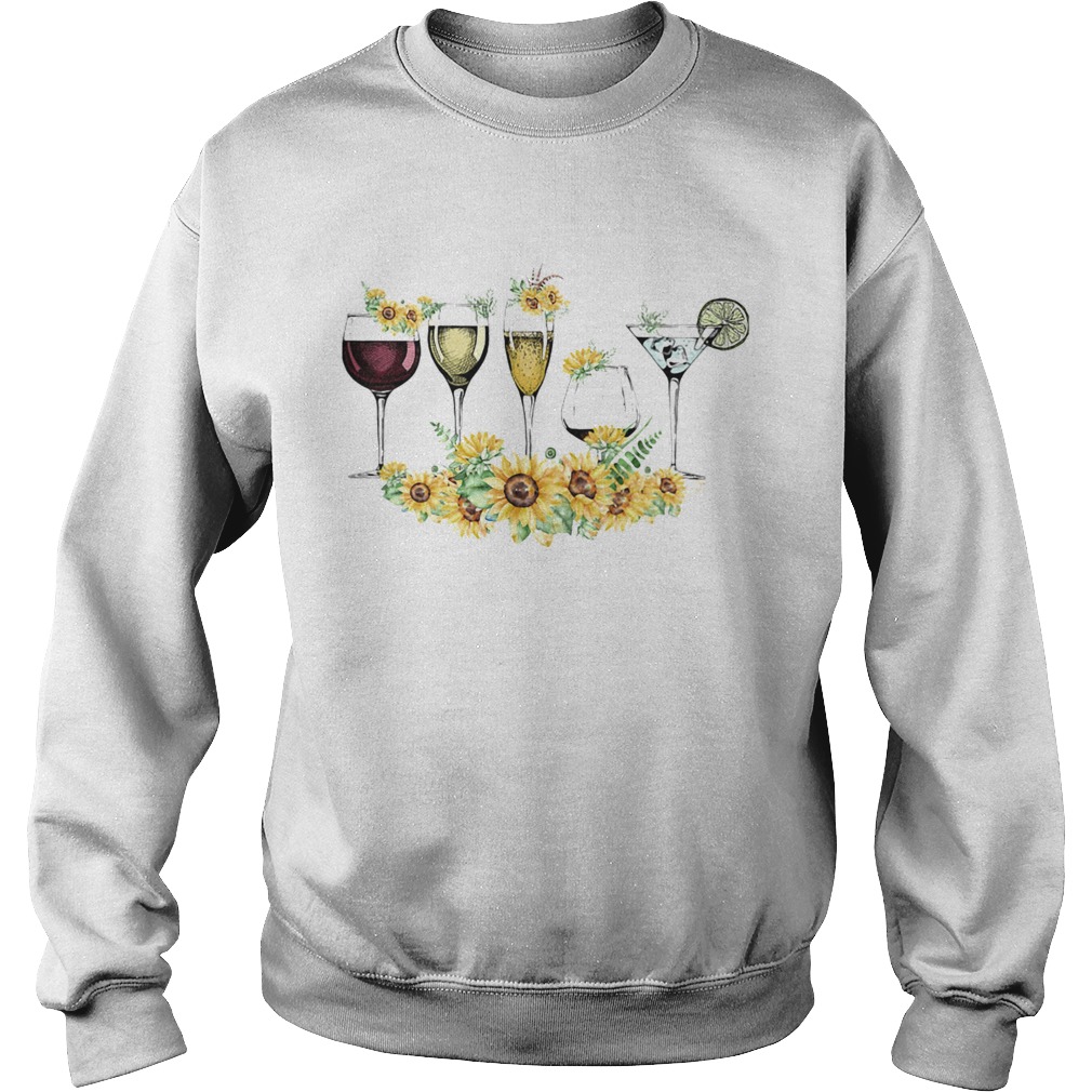 whiskey sunflowers  Sweatshirt