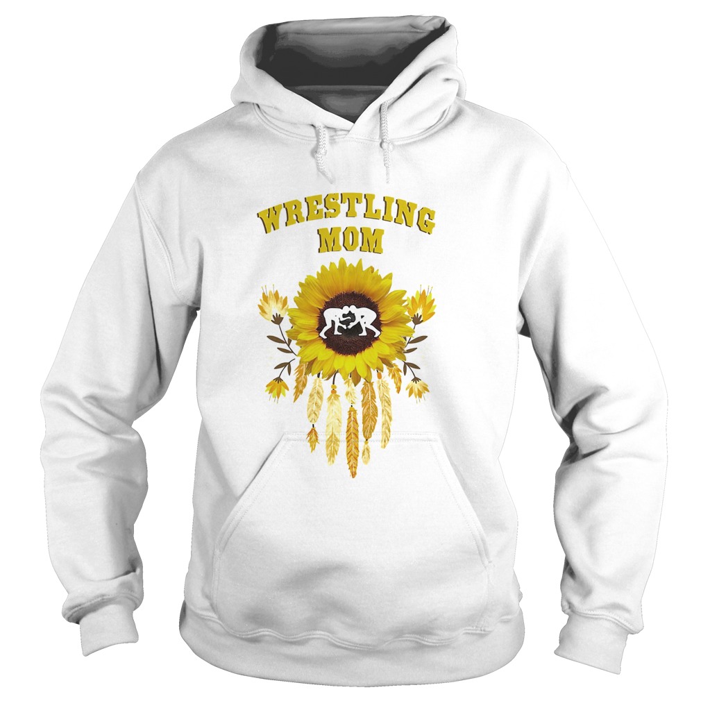 wrestling mom sunflowers  Hoodie