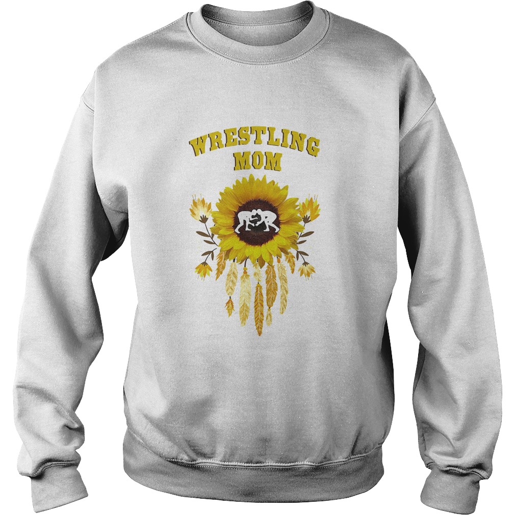 wrestling mom sunflowers  Sweatshirt