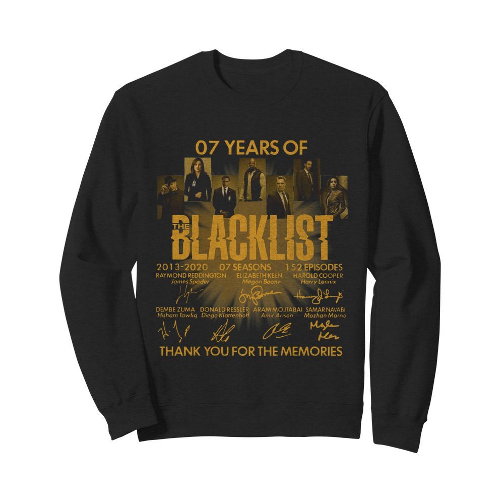 07 Years Of The Blacklist  Unisex Sweatshirt