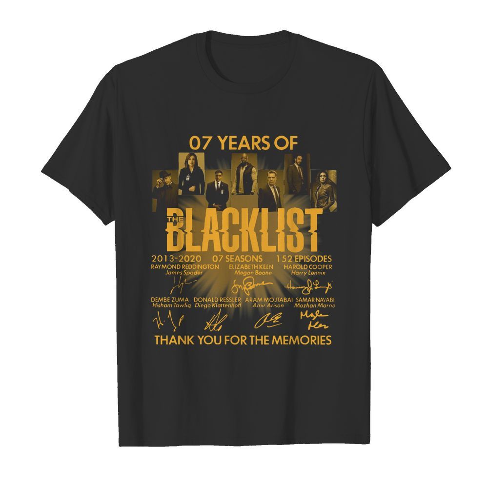 07 Years Of The Blacklist  Classic Men's T-shirt