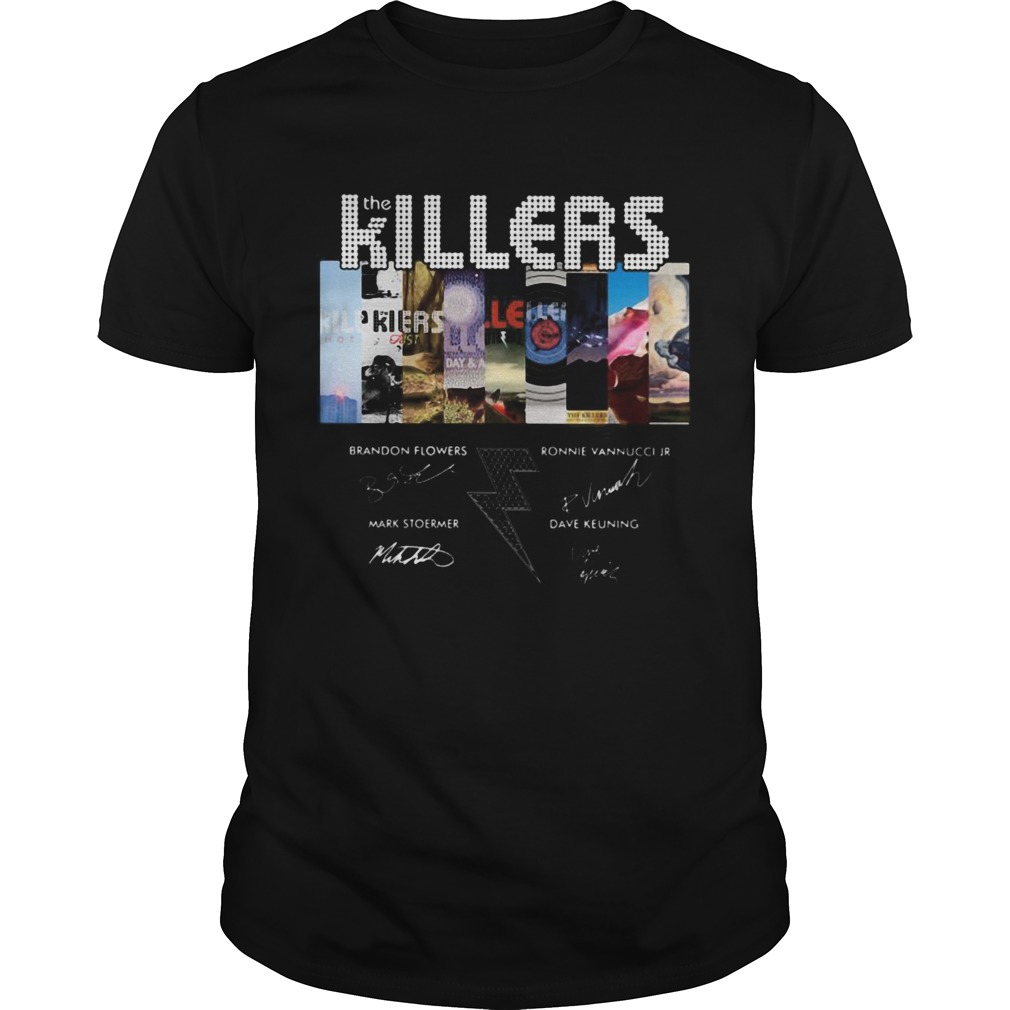 1594975984The killers band members signatures  Unisex