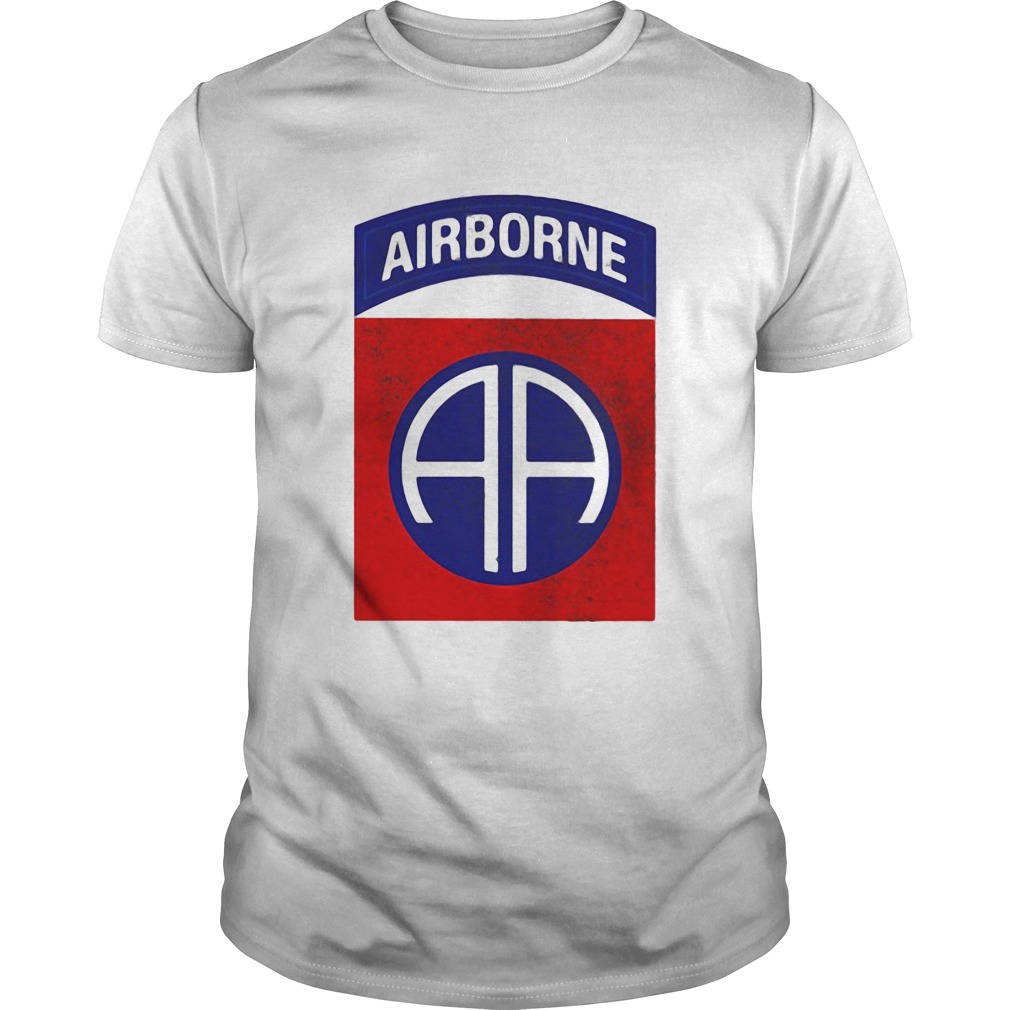 82nd AIRBORNE DIVISION Military Logo shirt