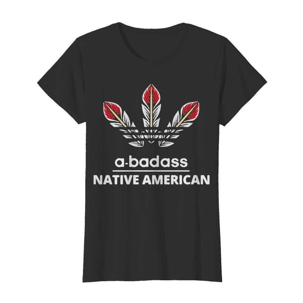 A-badass native american logo  Classic Women's T-shirt