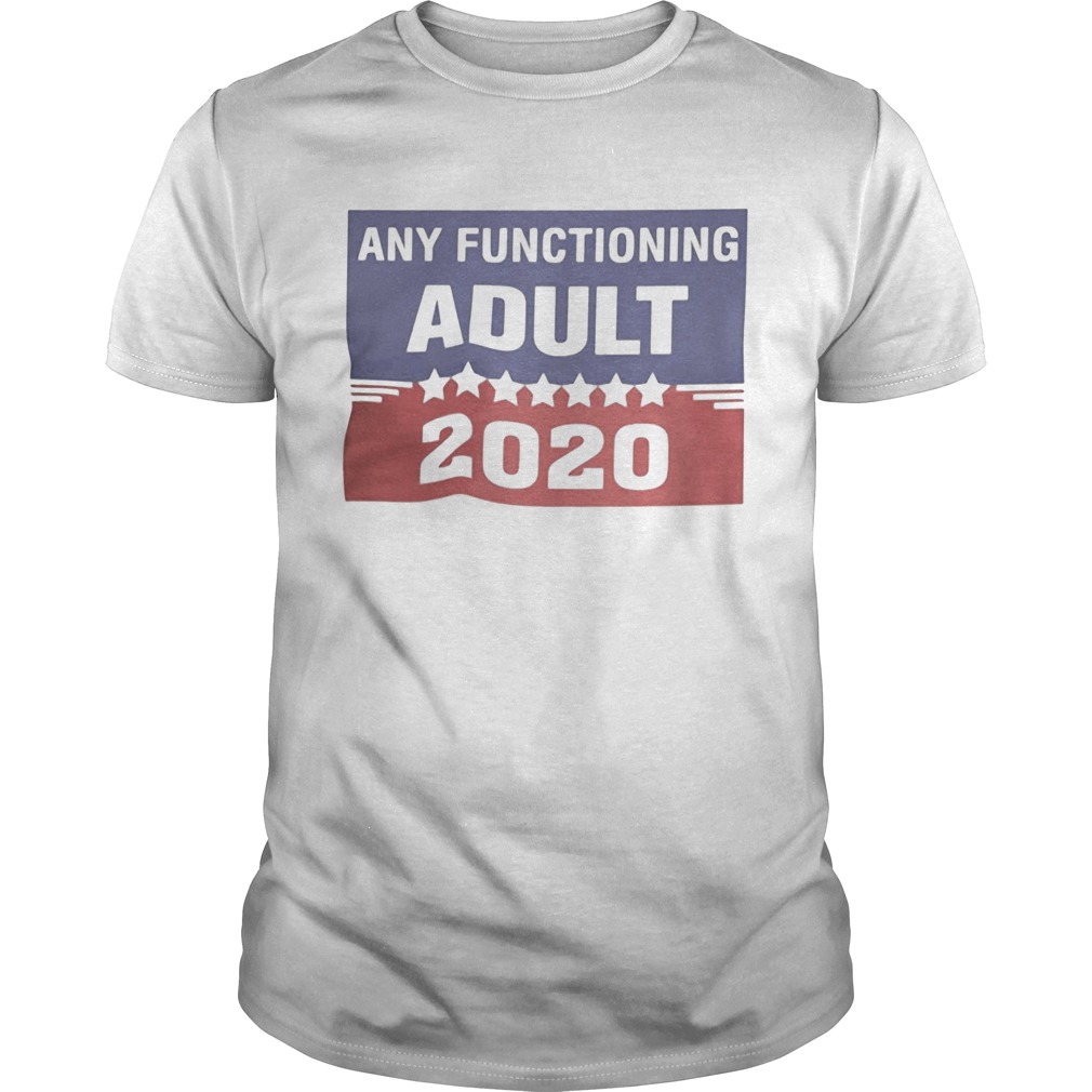 Any functioning adult 2020 stars shirt