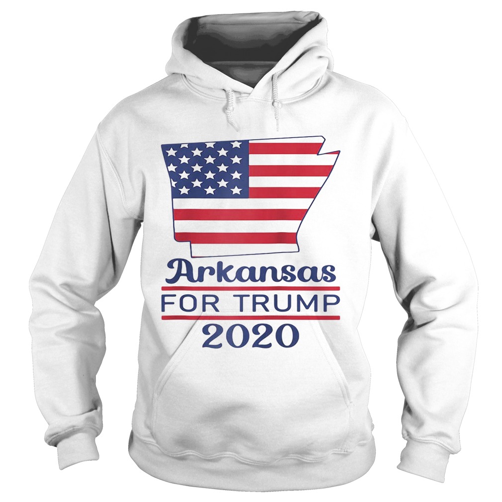 Arkansas for donald trump 2020 flag  Hoodie