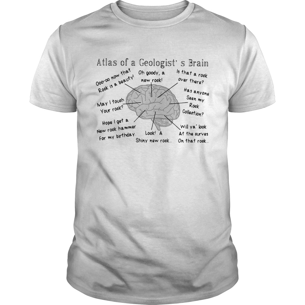 Atlas Of A Geologists Brain shirt