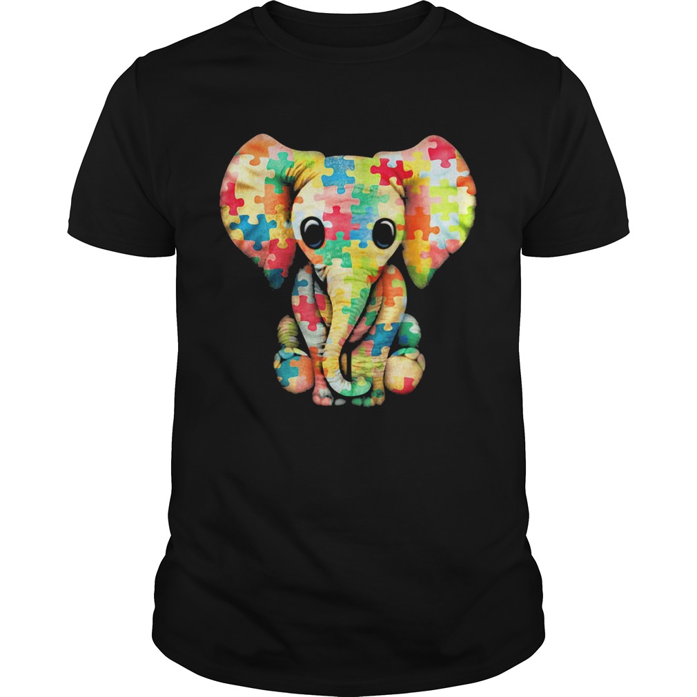 Baby elephant autism shirt