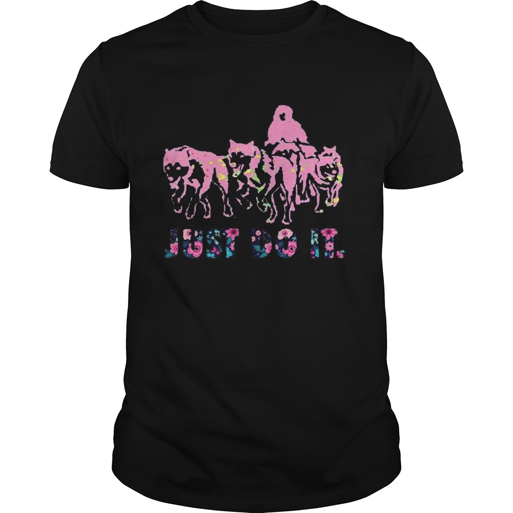 Bears just do it flowers shirt