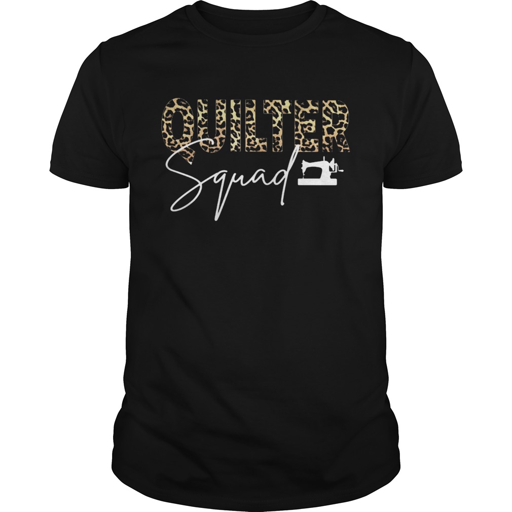 Black quilter squad shirt